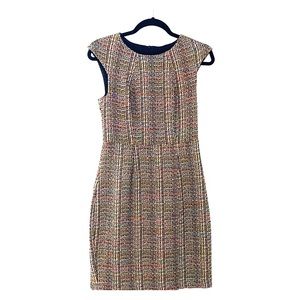 Trina Turk tweed sheath dress